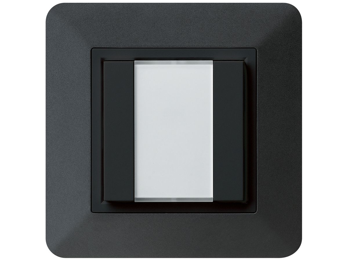 UP-Multifunktionstaster kallysto.trend KNX RF 2-fach schwarz