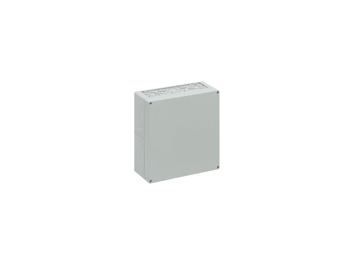 Apparategehäuse Demelectric IP65 300×300×132mm grau