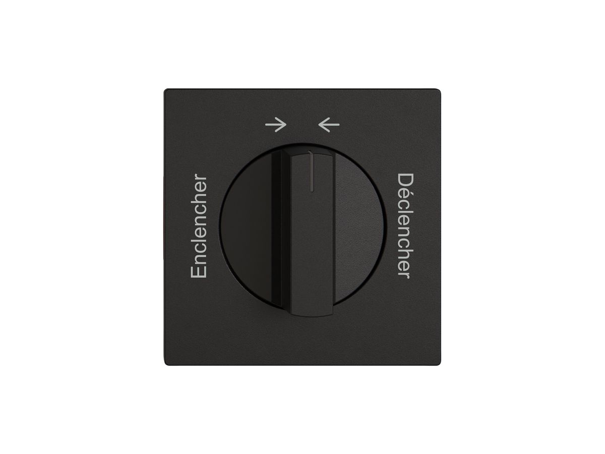 Montageset EDIZIO.liv SNAPFIX® f.Drehschalter m.Griff Encl.→ ← Décl.sz