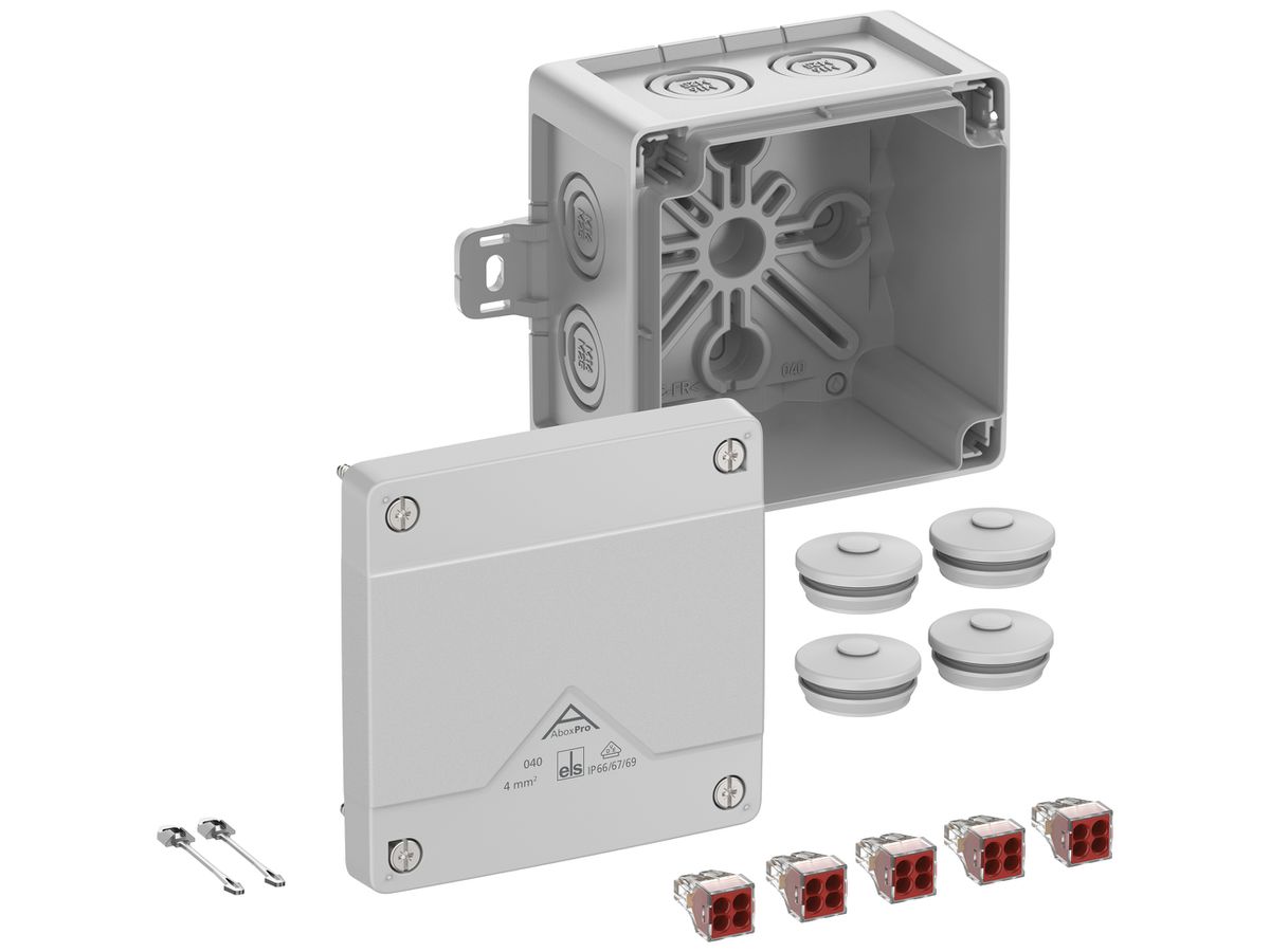 AP-Abzweigdose Spelsberg Abox Pro 040 AB-4² 102×102×70mm IP69 gu