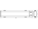 LED-Lichtleiste LEDVANCE SMART+ WIFI PIR 9W 500lm 830…865 DIM 305mm weiss