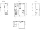 SPS-Zentralbaugruppe Siemens SIMATIC ET200SP CPU 1510SP-1 PN, PROFINET IRT