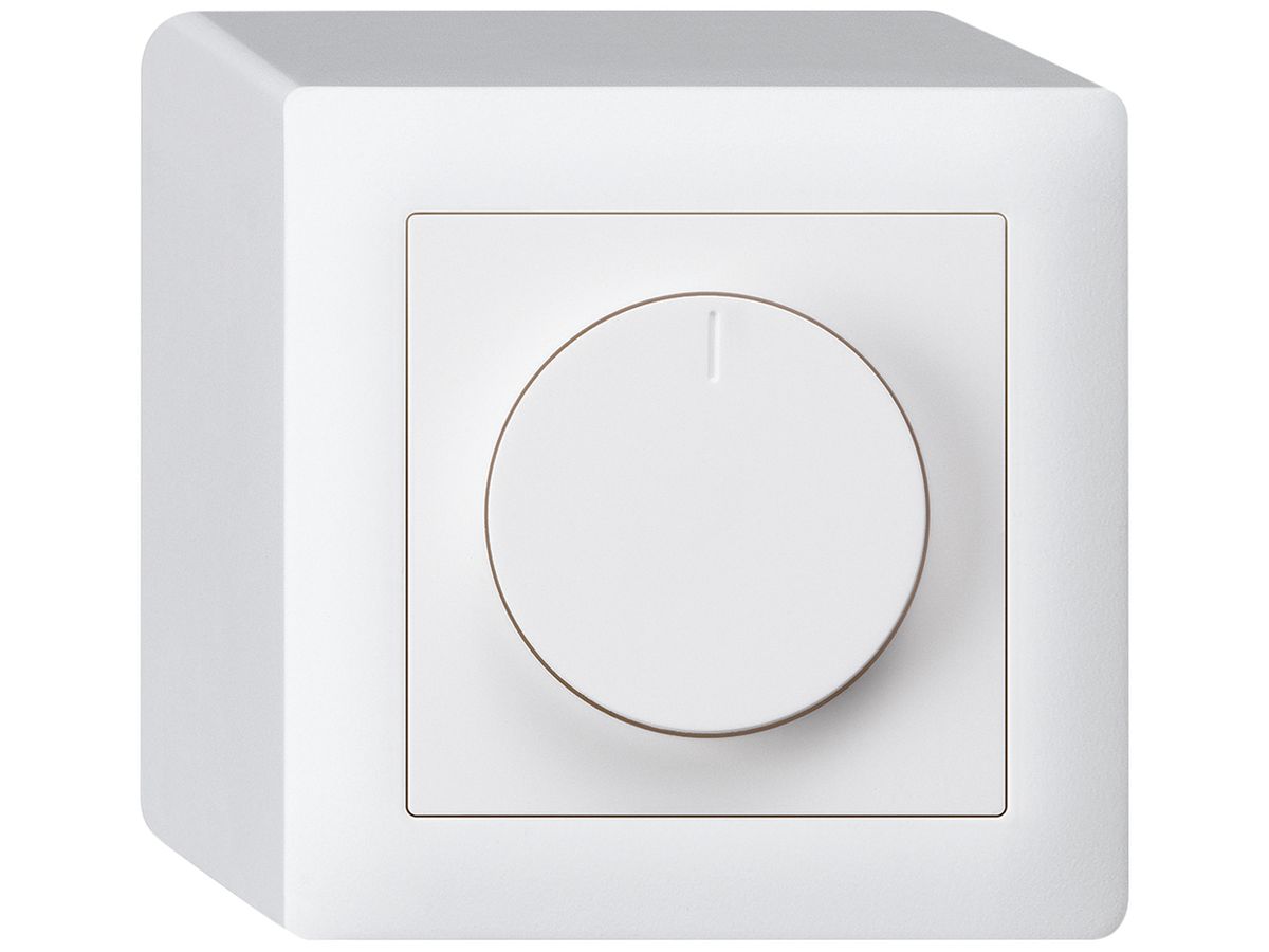 AP-Drehdimmer kallysto Phasenanschnitt 20…500VA weiss