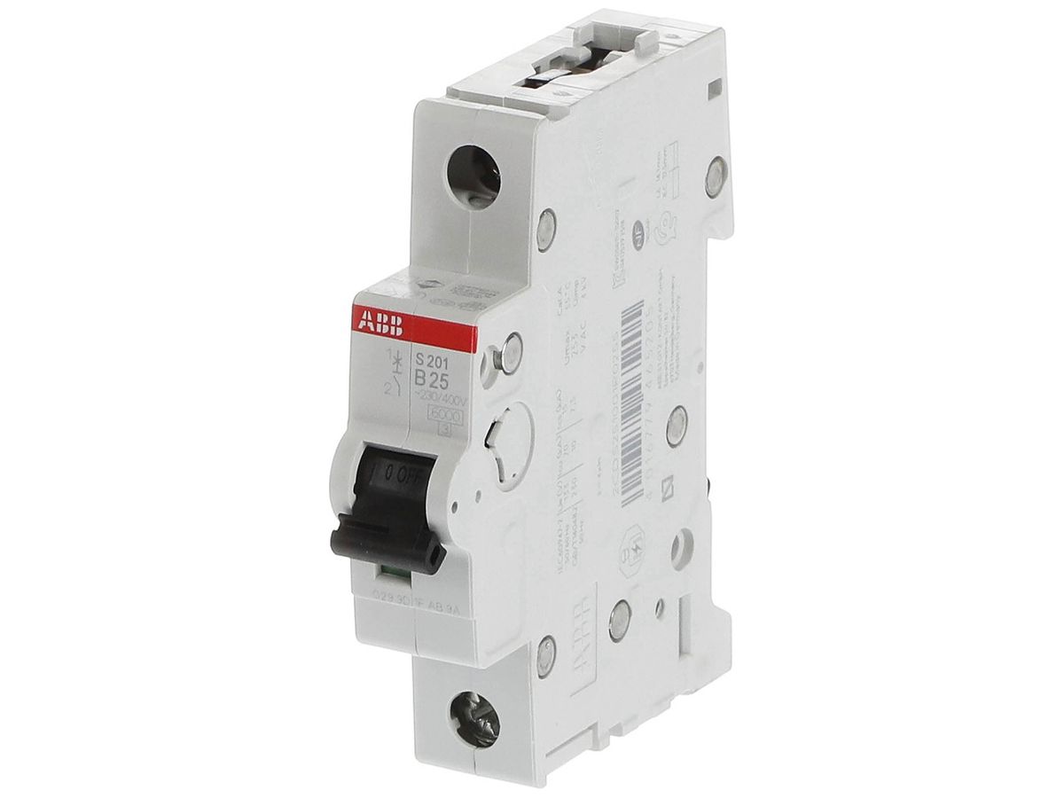 Leitungsschutzschalter ABB S201-B25 25A B 6kA