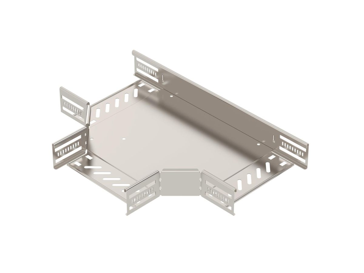 T-Stück BET RT 60×200mm Edelstahl A2 blank