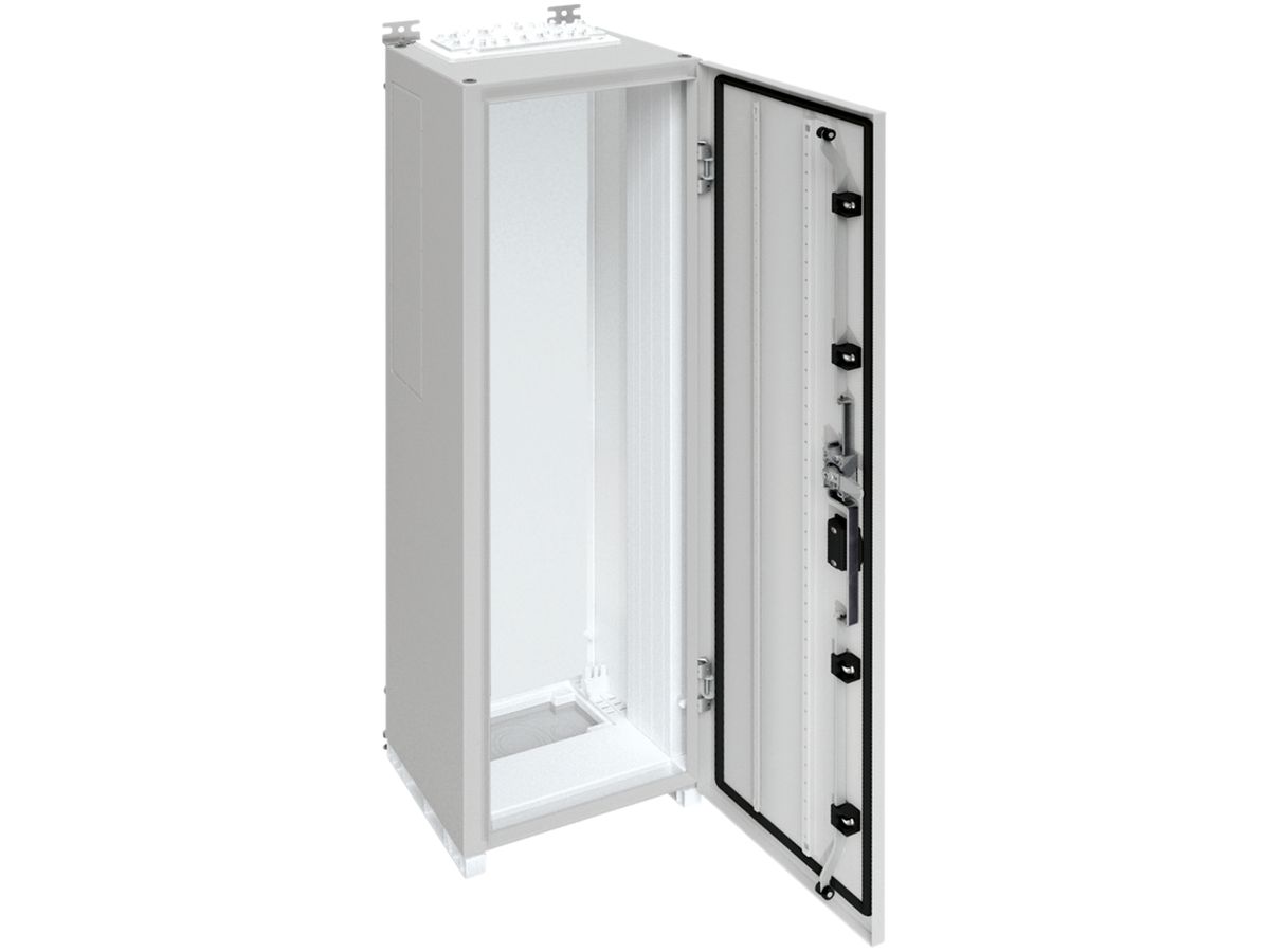 Wandschrank Hager univers mit Volltür SK II IP55 1100×300×275mm RAL 7035