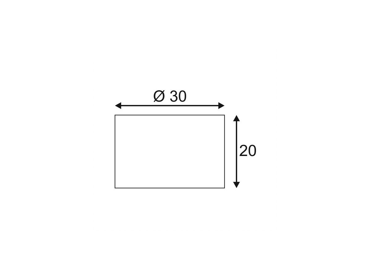 Leuchtenschirm SLV FENDA, Ø300×200mm beige