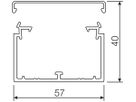 Installationskanal tehalit LFH 60×40×2000mm hellgrau