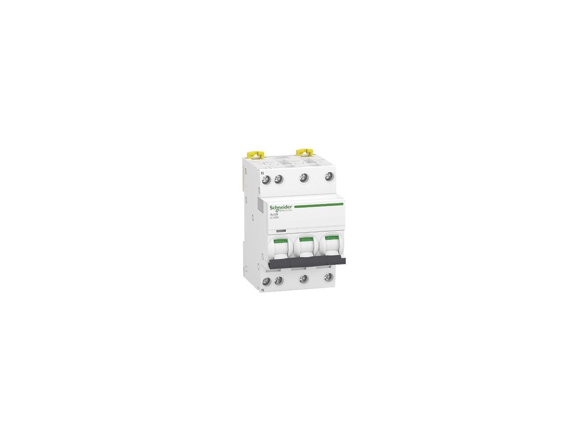 Leitungsschutzschalter Schneider Electric Clario iC40 20A (B) 3LN 6kA