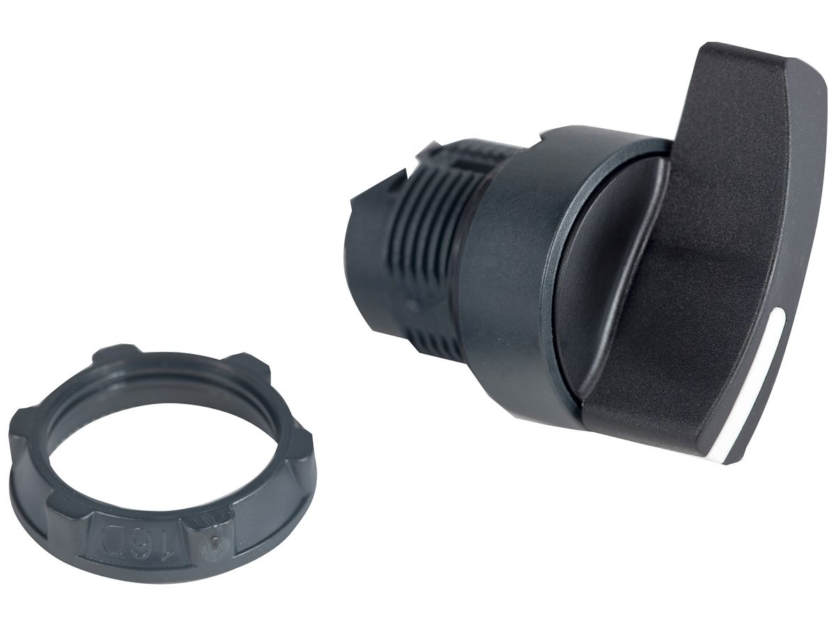 Wahlschaltervorsatz Harmony XB5 kurzer Drehgriff rund Ø22.5mm verrastend