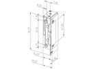 Türöffner BSW B6300-TB Ruhestrom Radiusfalle links/rechts 12…24V