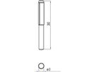 Stift Sylvania Lytespan ROUND Ø3×30mm Stahl zink