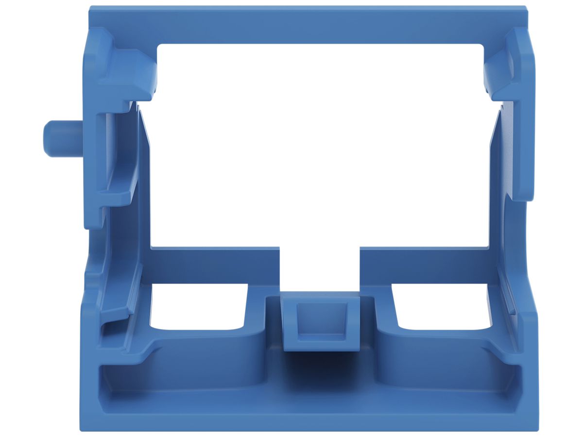 Befestigungsadapter WAGO o.Zugentlastung für 10×4mm² seitlich bl
