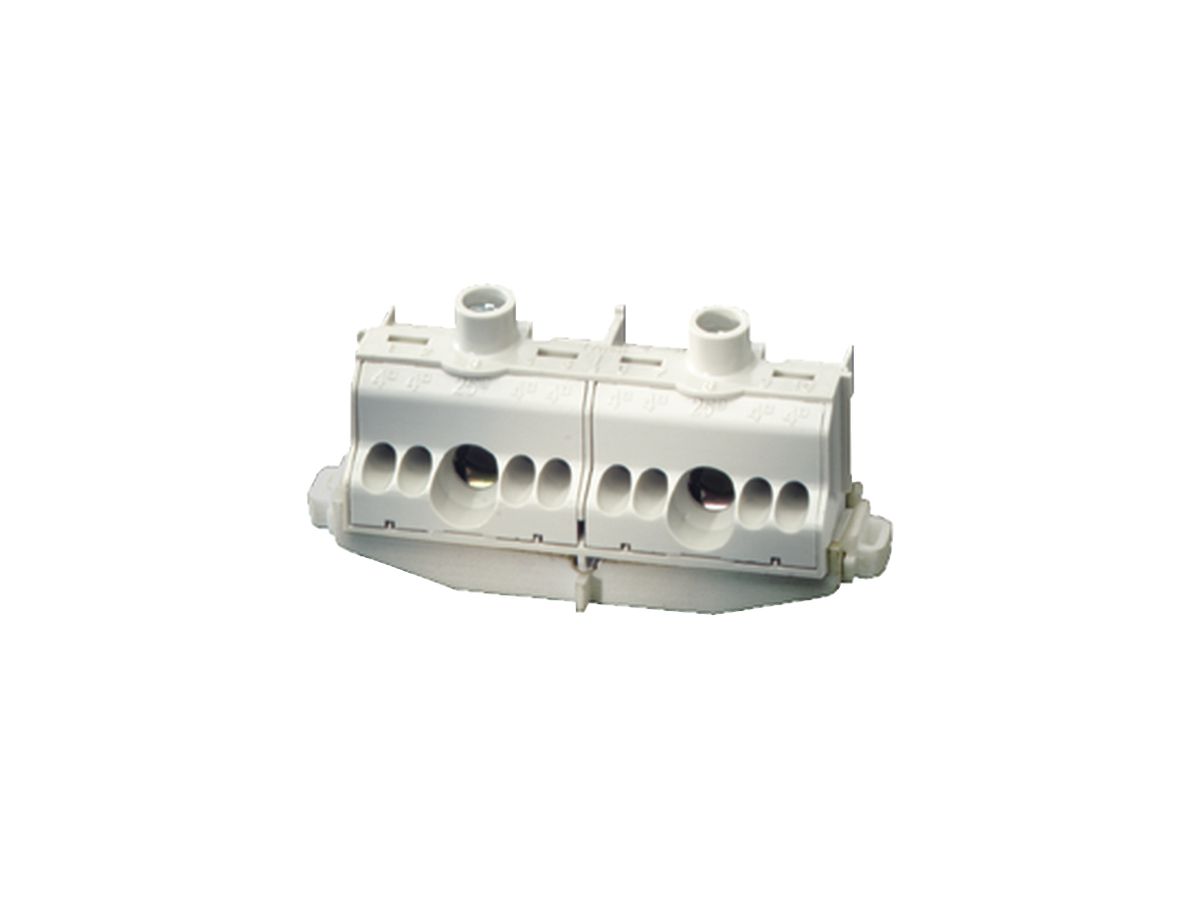 Verbindungsklemme Hensel 2×25mm², 8×4mm²