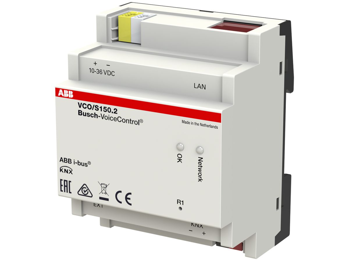 REG-Gateway ABB Busch-VoiceControl 2 VCO/S 150.2, KNX/Sprachsteuerung