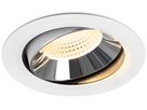 LED-Downlight SLV NUMINOS MOVE XL 24W 3600lm 3000K WB DALI Ø175 ws/cr