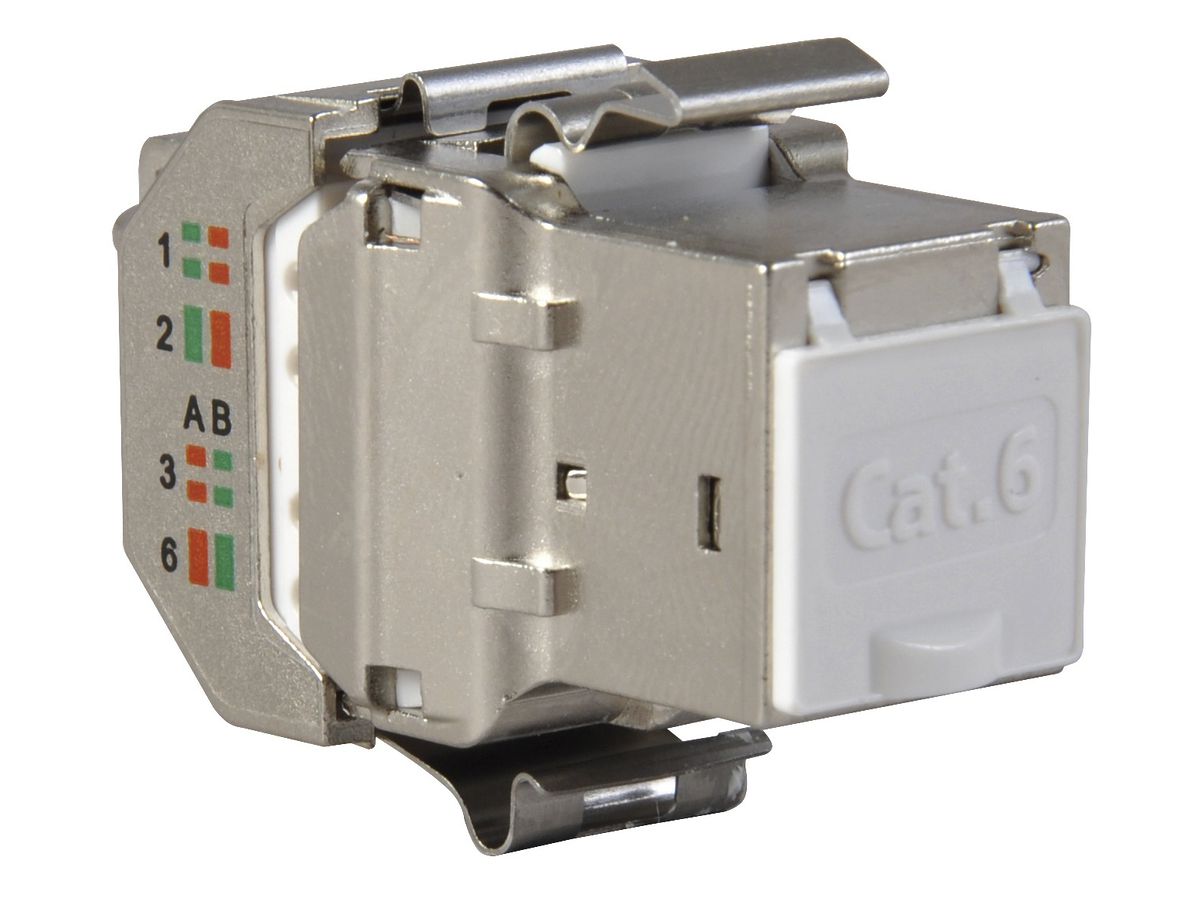 RJ45 Keystone Modul Kat.6 geschirmt