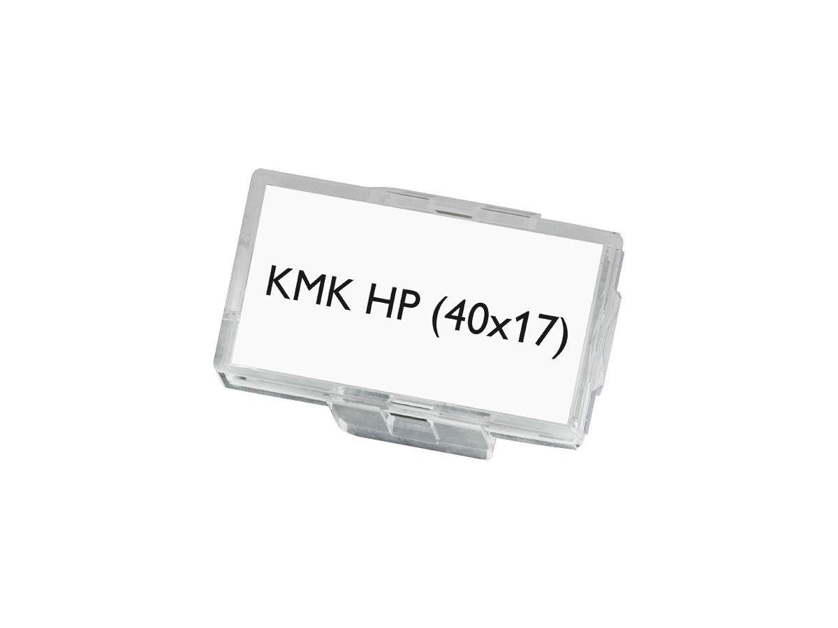 Kabelmarkierer PX KMK HP Ø9mm 40×17mm transparent