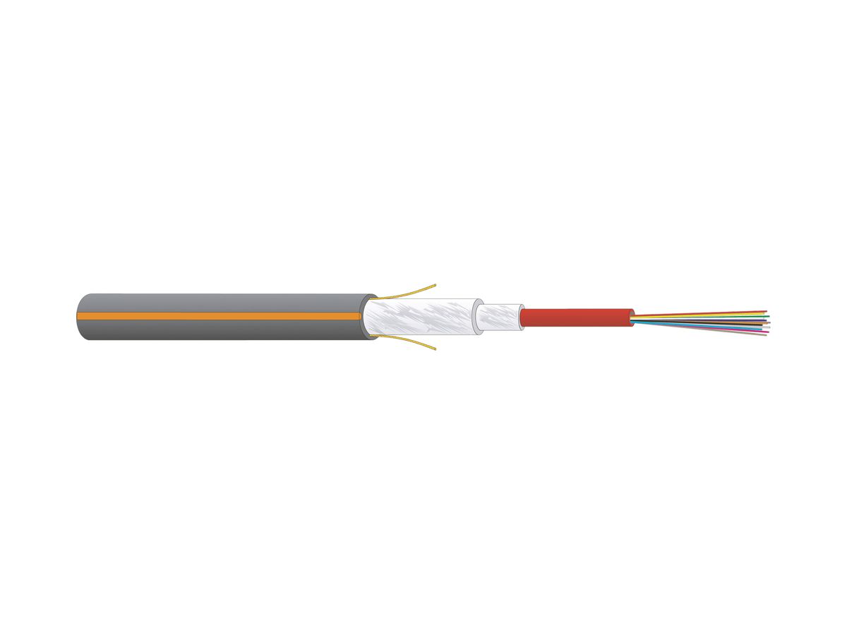 Kabel LWL FO Outdoor-A 1×12 G50/125 OM3