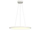 LED-Pendelleuchte SLV PANEL 60 ROUND DALI 43W 3350lm 4000K Ø600×32mm weiss