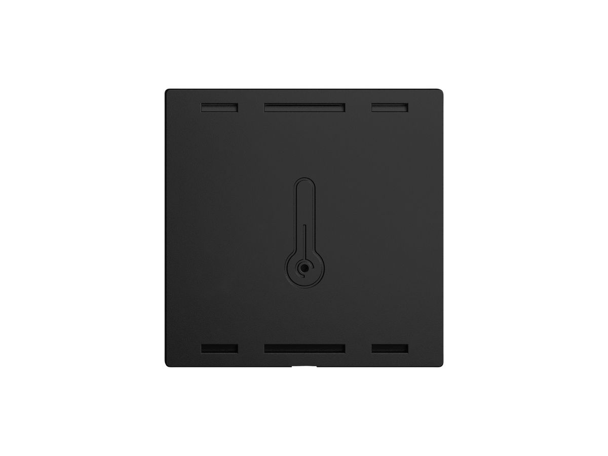 Bedienaufsatz zu Raumtemperatursensor EDIZIOdue Wiser 60×60mm sz