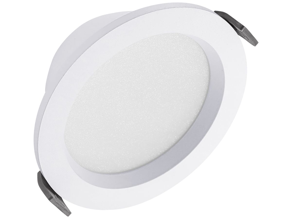LED-Downlight LEDVANCE DL CMFT 13W 1430lm 3000K IP44 VWB DIM cenbat Ø116mm ws