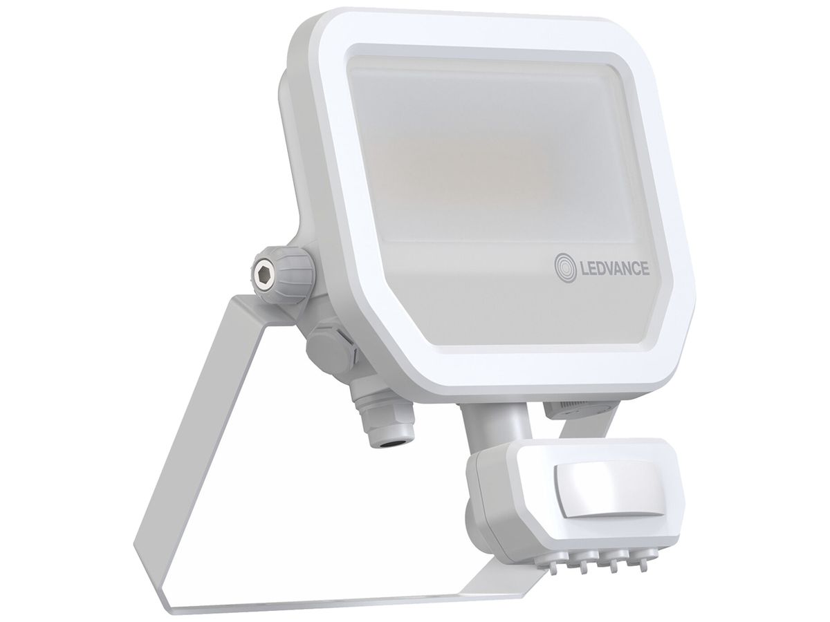 LED-Strahler LEDVANCE FLOODLIGHT20 PIR SEN 17W 2200lm 830 IP65 100° 157×38 ws