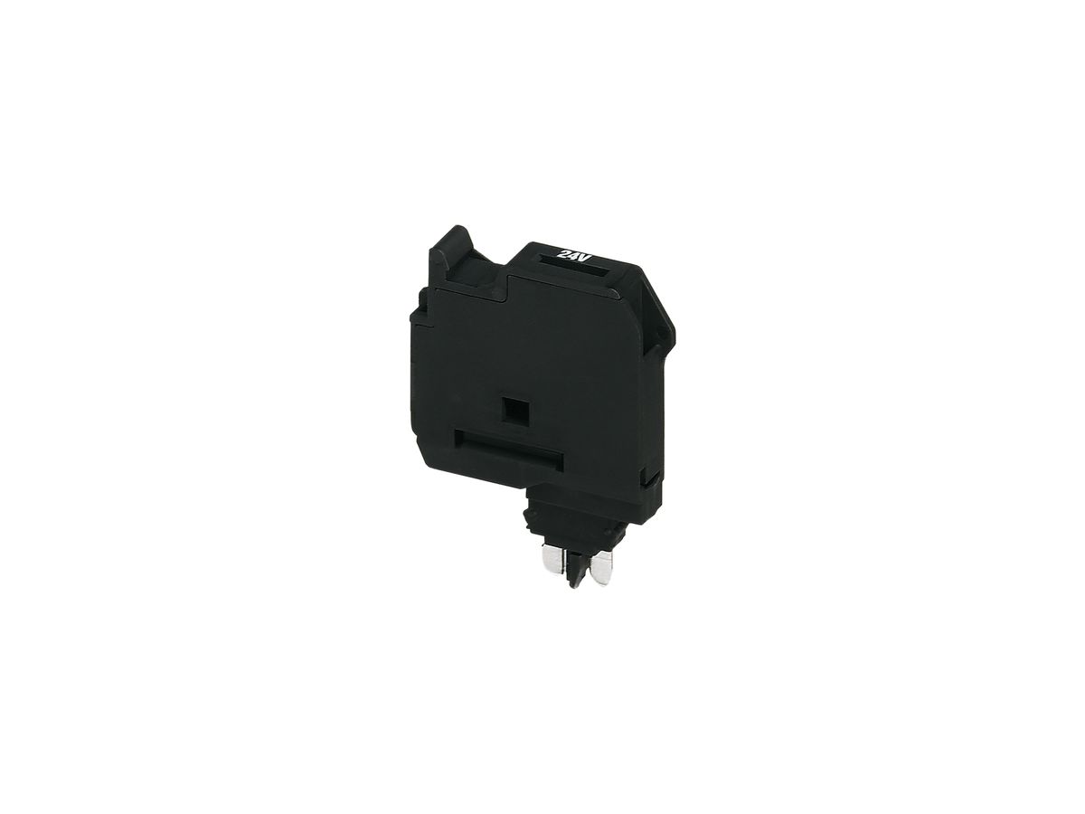 Sicherungsstecker für G-Sicherung mit LED 24VDC