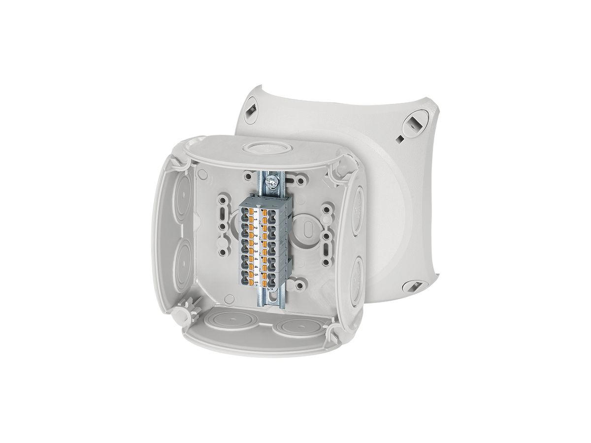 AP-Abzweigdose Gustav Hensel DK 0402 P 104×104×70mm Kunststoff IP66 gu