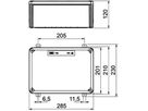 Kabelabzweigkasten Bettermann E30-E90 unbestückt 285×201×120mm or