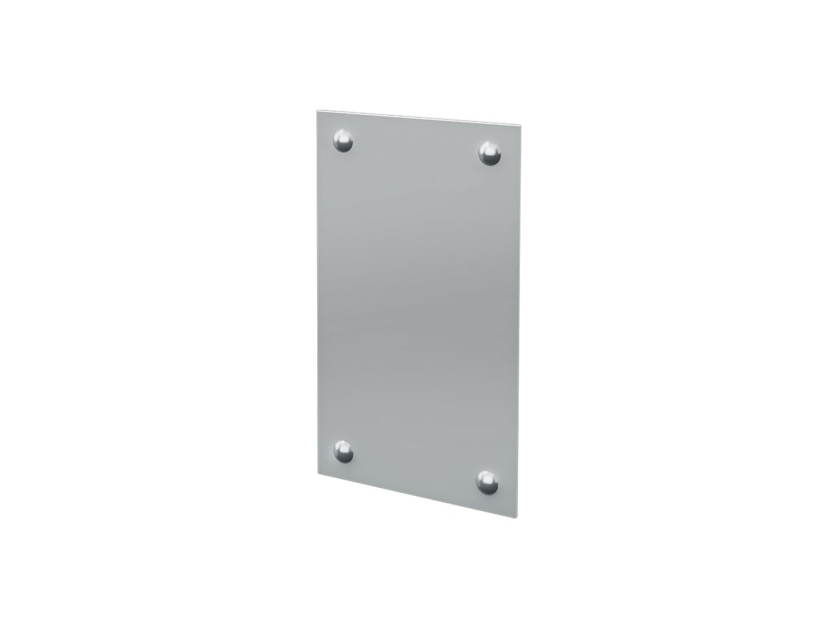 Blindabdeckung Rittal SV 9666.665 für NH Gr.00 117mm Stahl grau