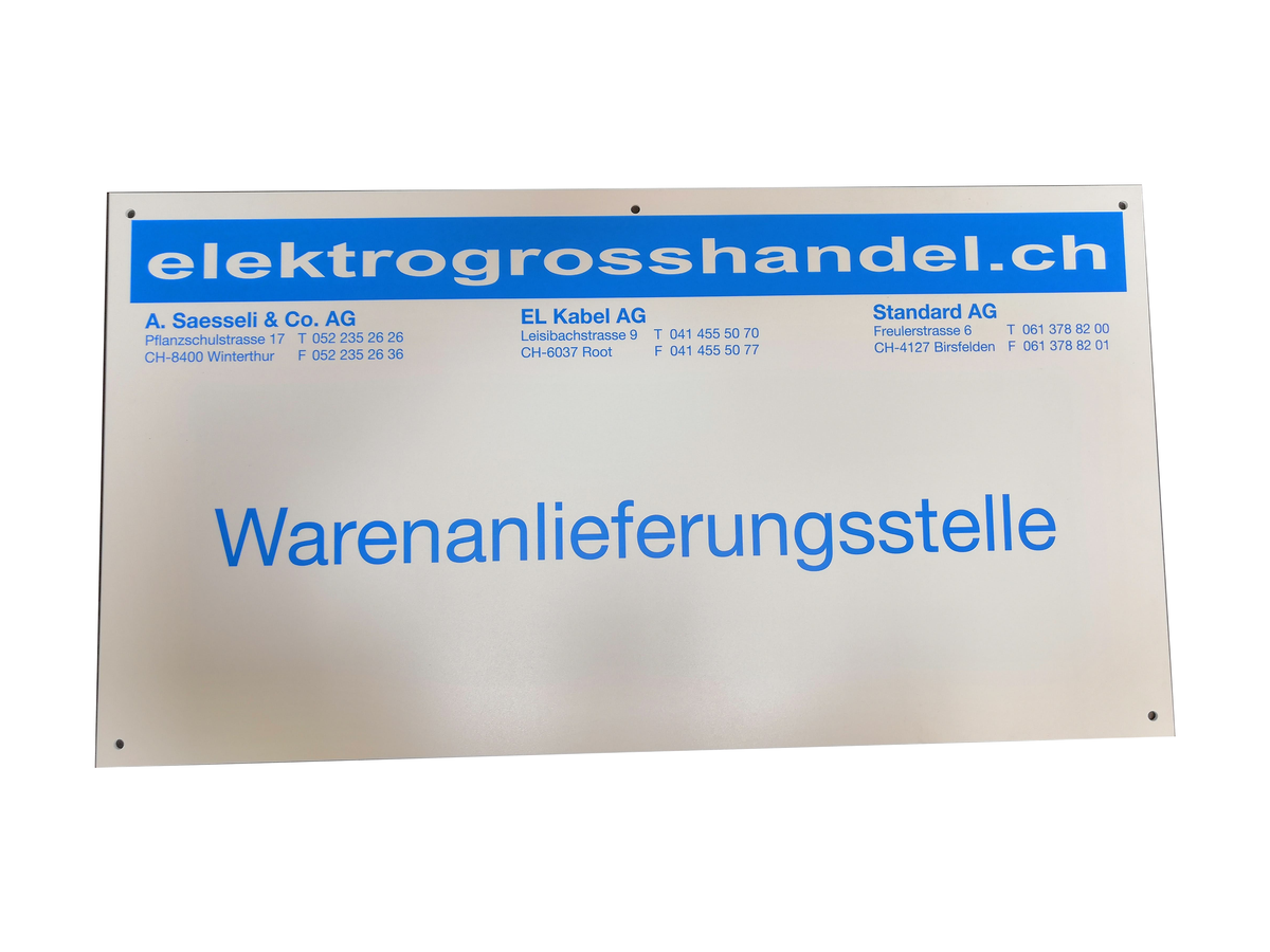 Abladetafel elektrogrosshandel.ch - gross 750x300x3 cm PVC