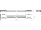 Verbinder LS AY PFM-CSW/P2/50/COB für LED STRIP PERFORMANCE COB, 5cm