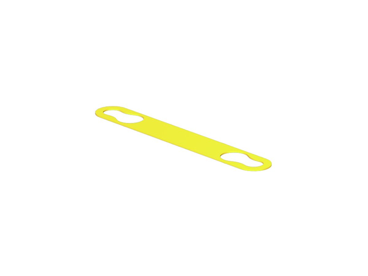 Leitermarkierer Weidmüller MultiMark WM für Ø3.5…5mm 32×6.4mm Polyester gelb