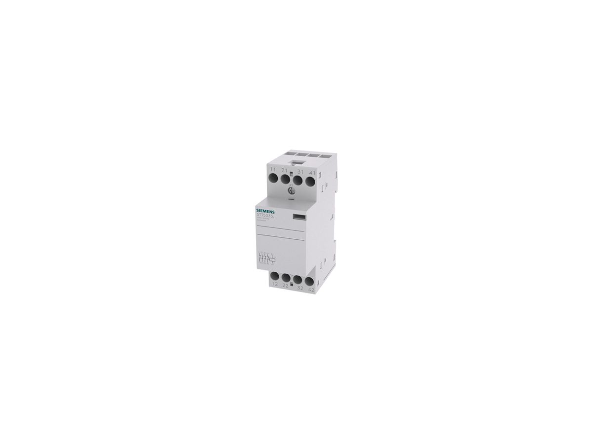 REG-Schütz Siemens SENTRON INSTA 5TT5 220…230V AC/DC 4NC 25A 400V 2TE