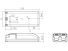 LED-Konverter Tridonic LC NF SR EXC3 100…1050mA, 20W, 120×51×29mm