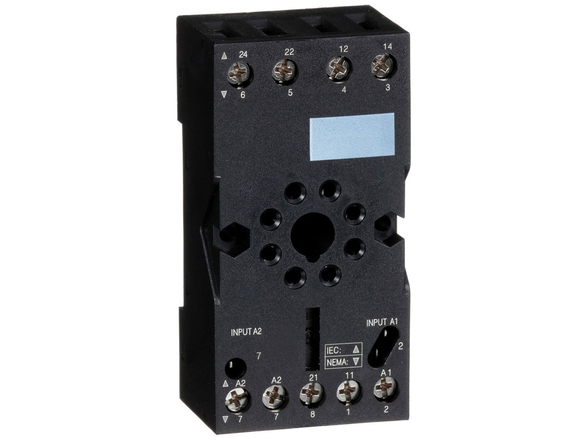 Relaissockel RUZ Hutschiene TH35 Schraubanschluss 75×38×27mm