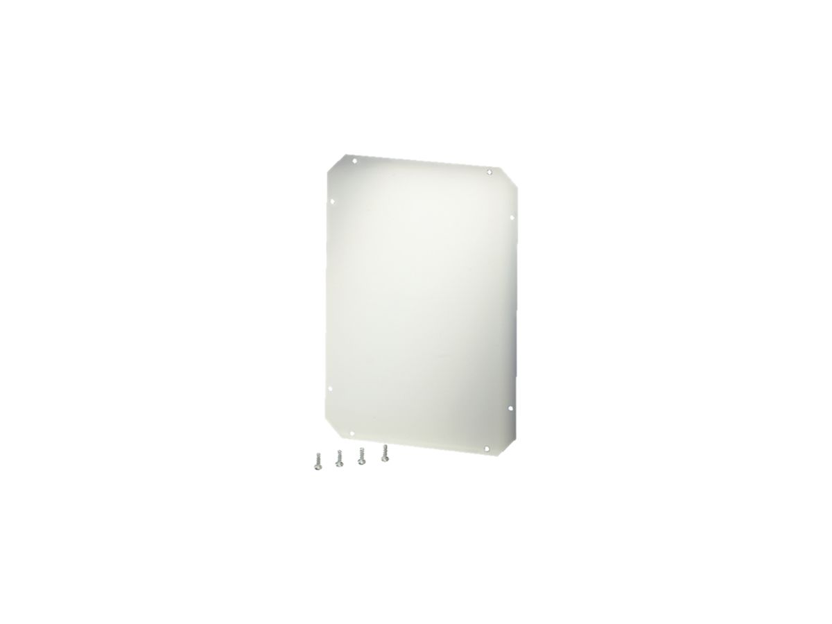Montageplatte 306×216 Enystar zu App.-Gehäuse Gr.2, 3 und 4