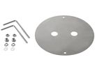 Betonankerset SLV für Pollerleuchte ROX ACRYL, Ø180mm, Edelstahl
