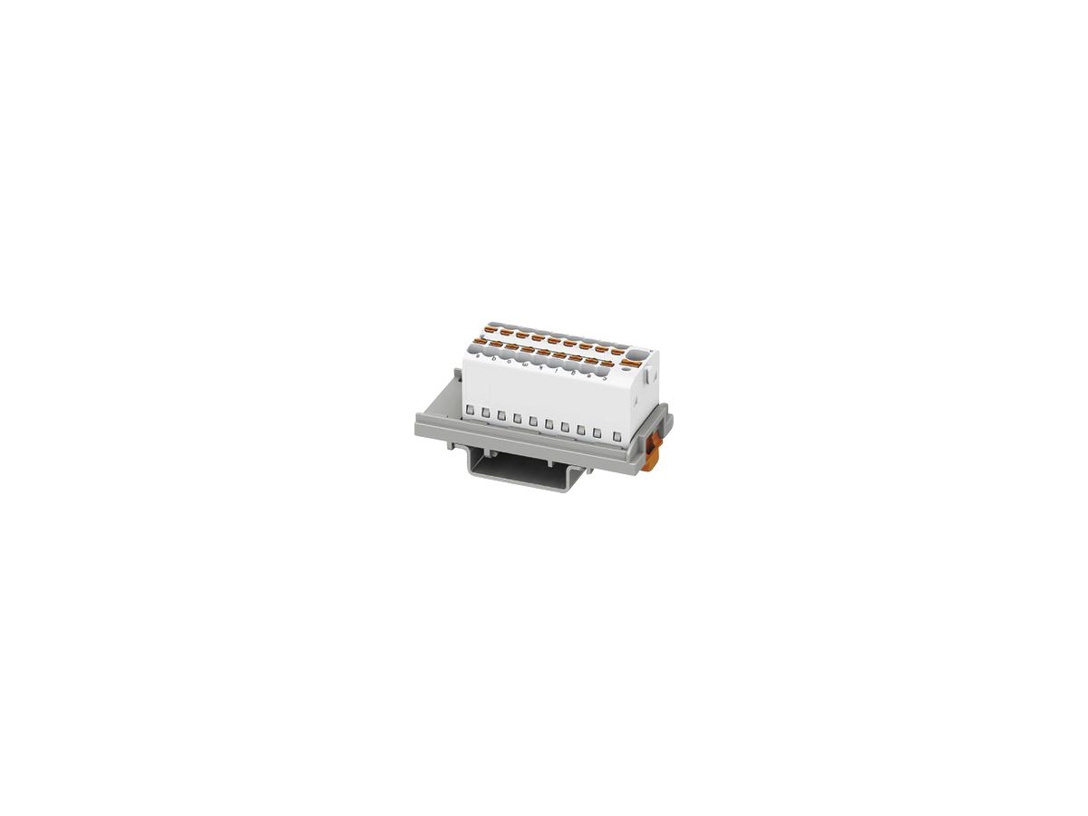 Verteilerblock PX PTFIX 4/18X1.5-NS35 WH