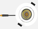 EB-LED Spot MILO 5W/8W ws 3CCT IP65 - 110lm/W,2700/3000/4000K,dimmbar,68-75mm