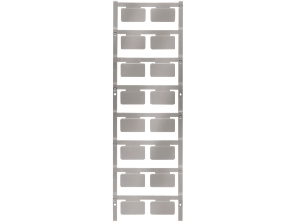 Gerätemarkierer Weidmüller MultiCard CC 15×27mm PA66 silber