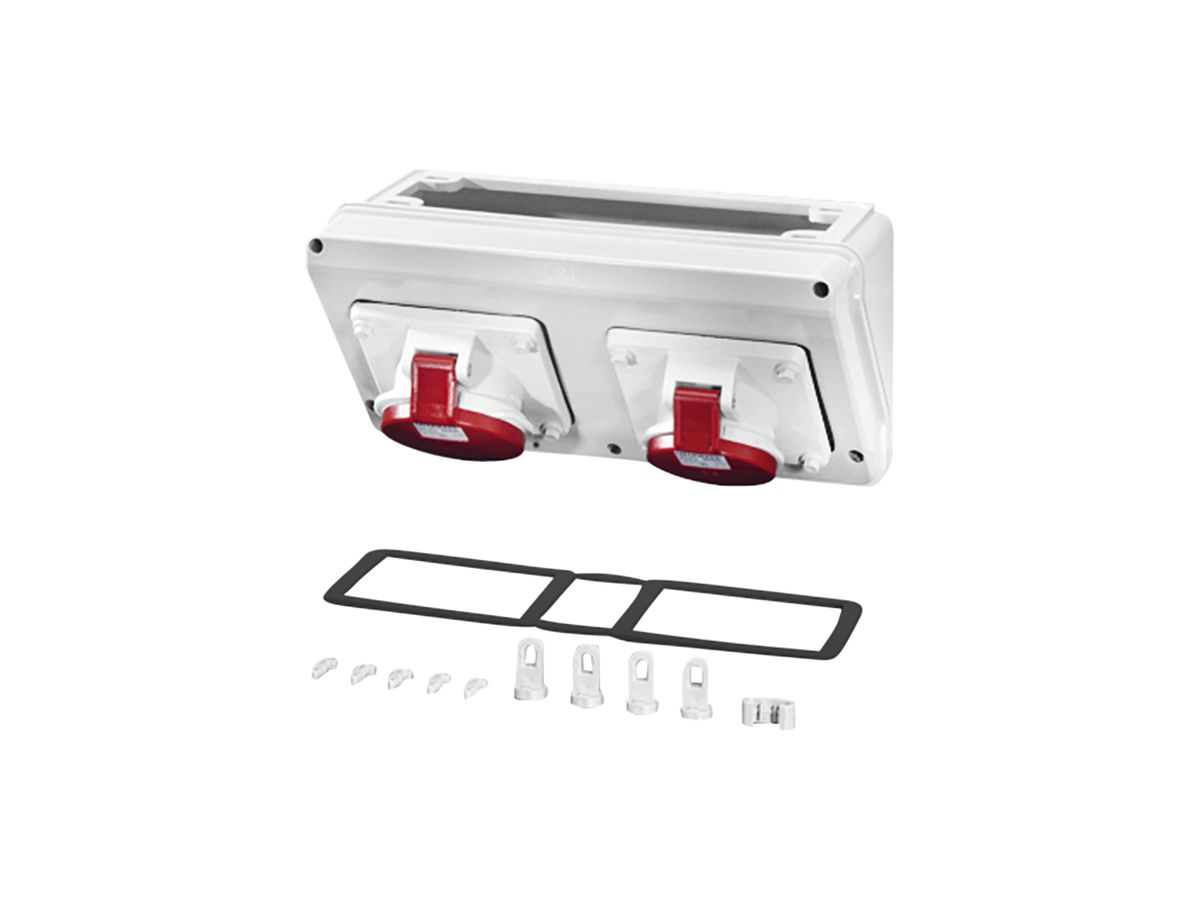 Connection Box Hensel Mi, CEE 16A, + CEE 32A, 5 P, 400V, 6h