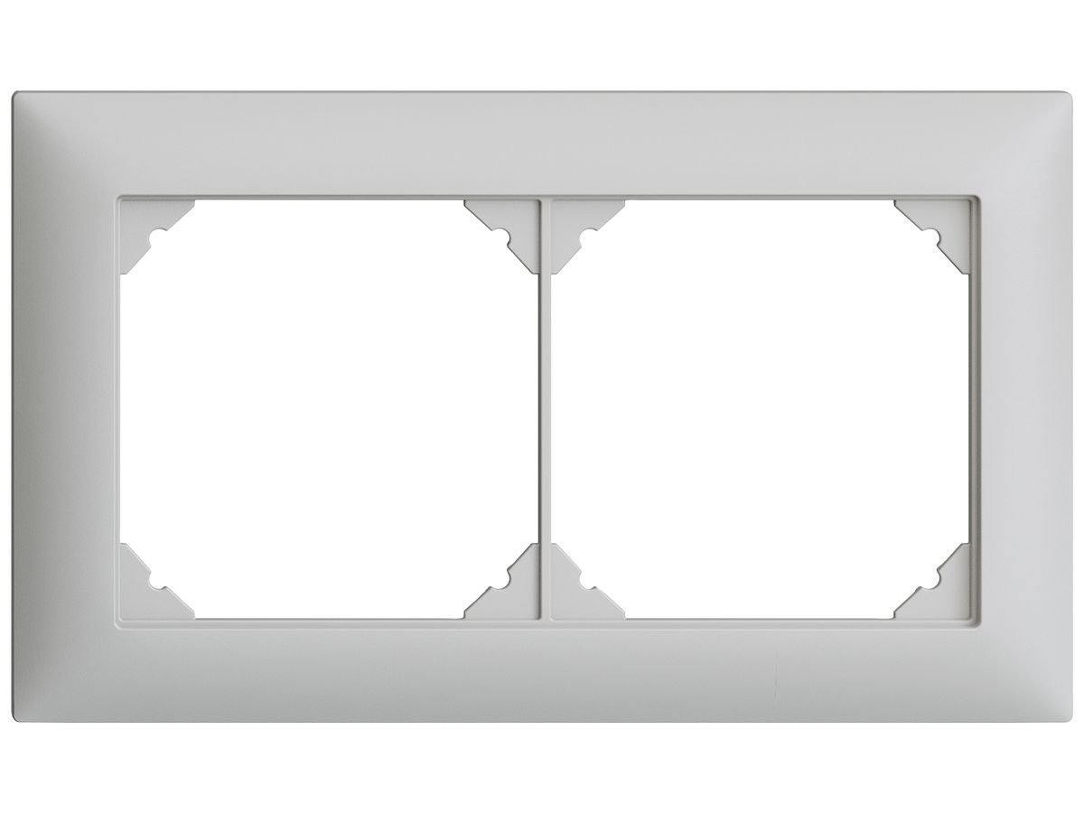UP-Kopfzeile EDIZIOdue SNAPFIX® 1×2 horizontal 148×88mm hellgrau