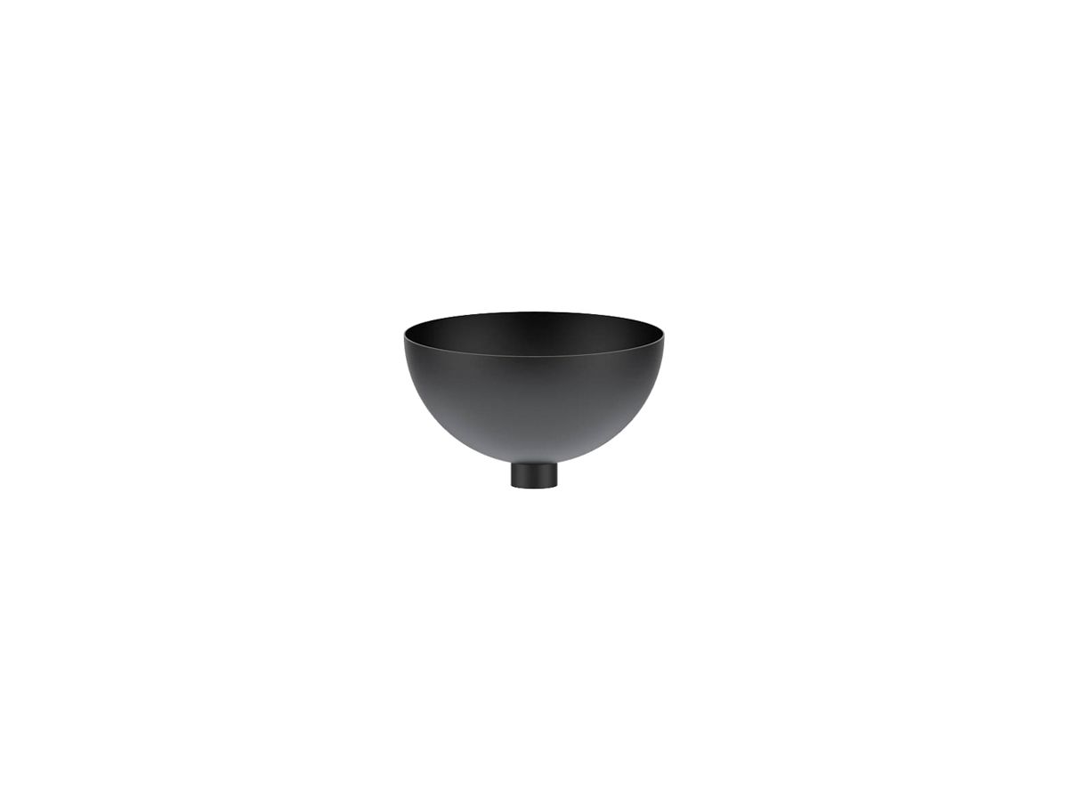 Deckenrosette Sylvania OneTrack Aluminium Ø100×59mm schwarz