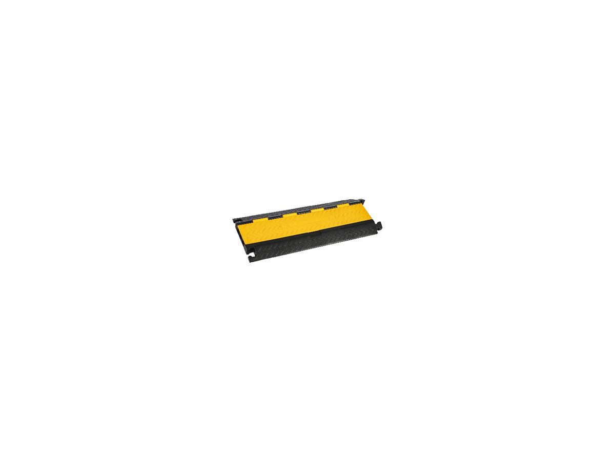 Aufboden-Leitungsführungskanal DEM CP-3 Gummi 345×50×900mm 34×33mm gb/sz