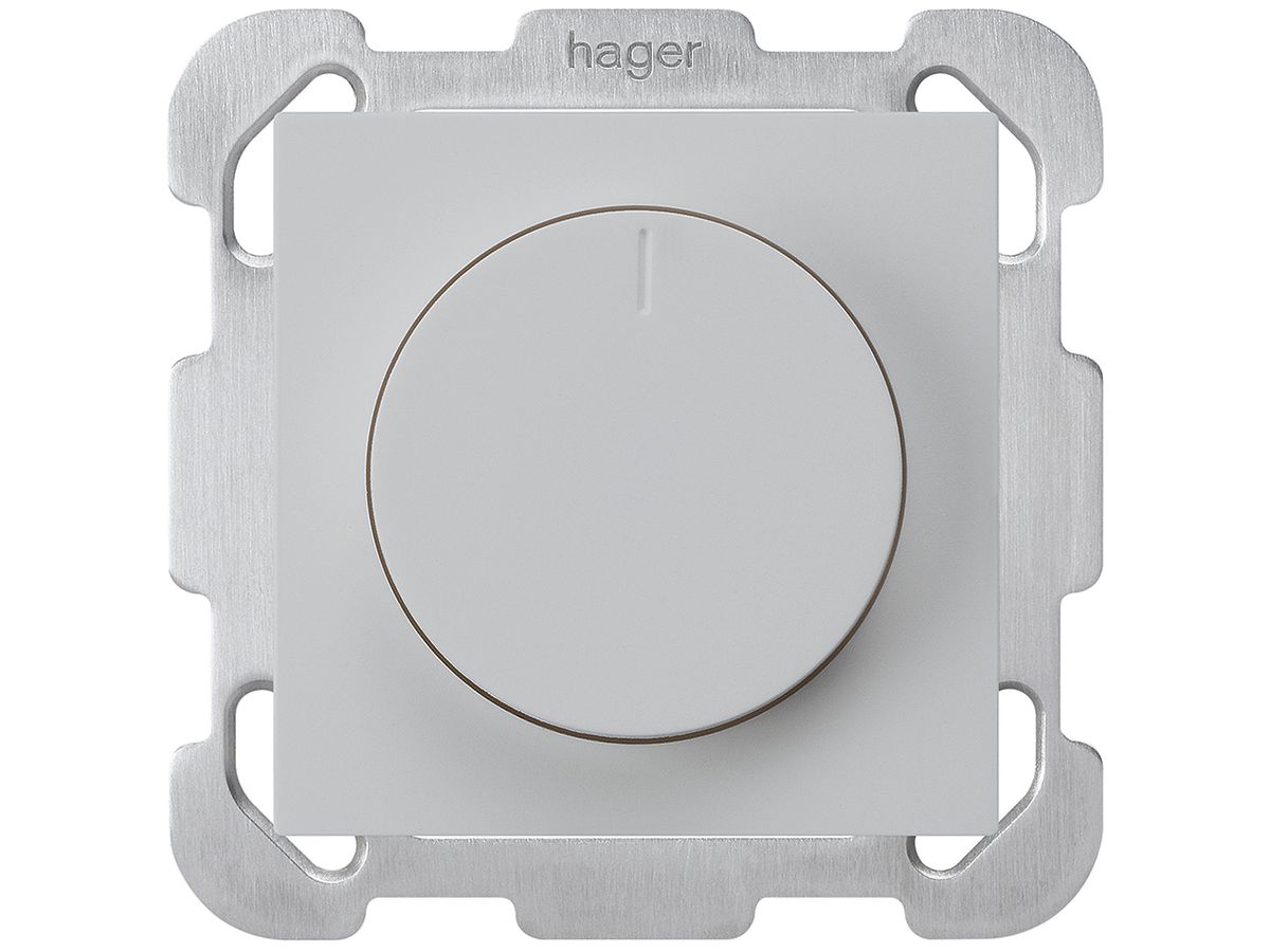 UP-Drehdimmer Nebenstelle Hager kallysto hellgrau