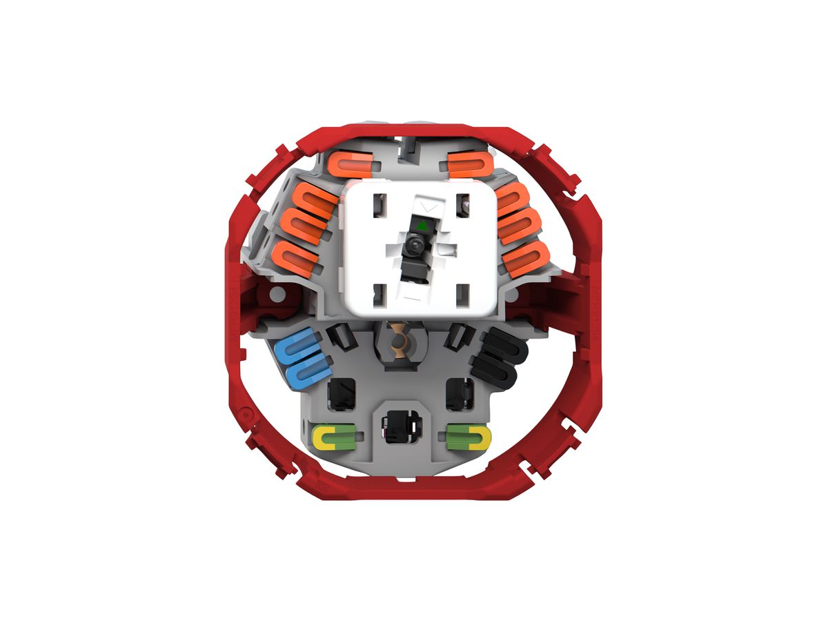 Kombination Feller SNAPFIX® S6L+T23 Seitenbeleuchtung gn
