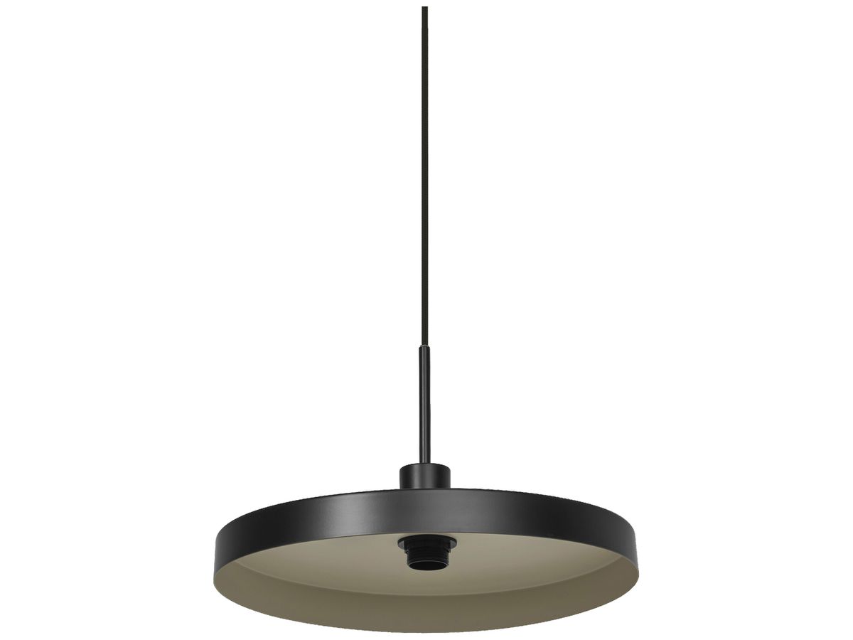 Pendelleuchte LEDVANCE Decor Plate E27 1×15W Ø400mm schwarz/beige
