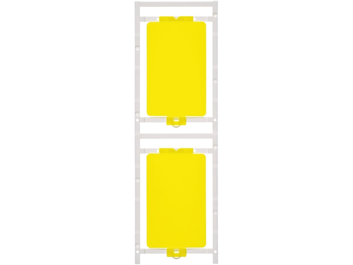 Gerätemarkierer Weidmüller MultiCard CC 85×54mm PA66 gelb